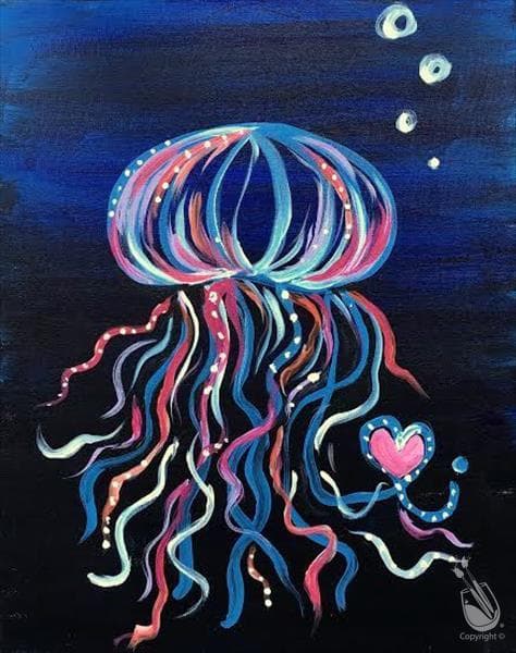 Kids Paint! Neon Jelly! Add a Candle