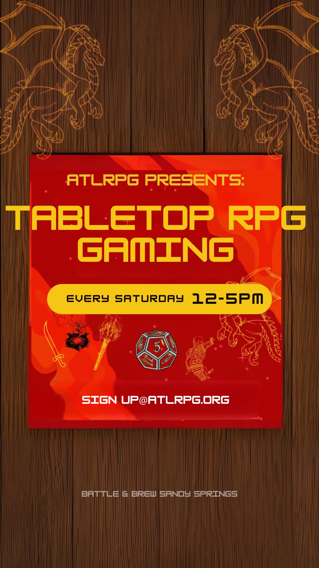 TTRPG Saturday with ATLRPG